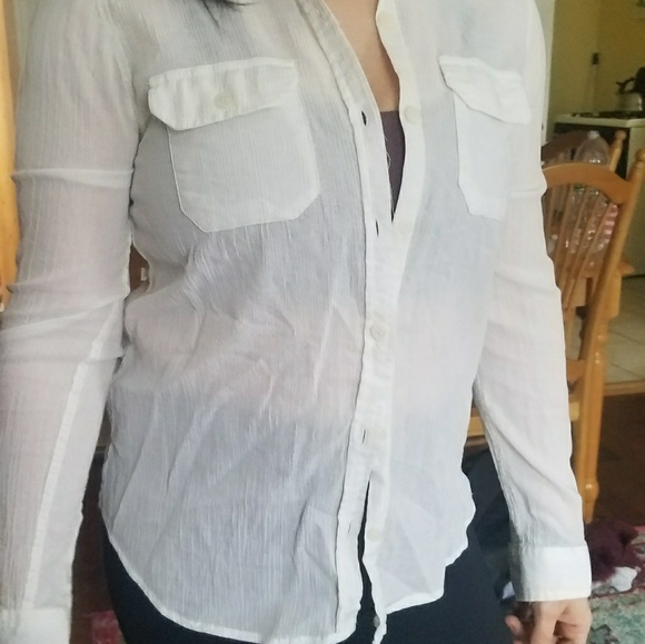 White button down - Picture 2 of 3